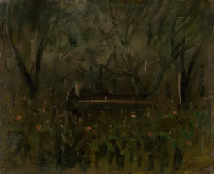 In the Garden at the Table